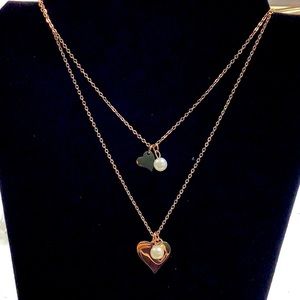 Mother daughter necklaces
